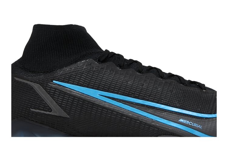 Кроссовки Nike Mercurial Superfly 8 Elite FG, черный — фото 2