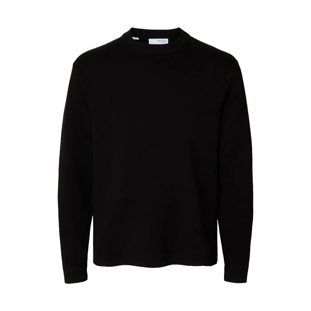 

Свитер Selected Teller Relaxed Fit, черный