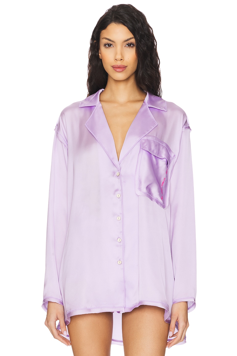 

X intimately fp пижамная рубашка like honey от Free People, orchid bloom