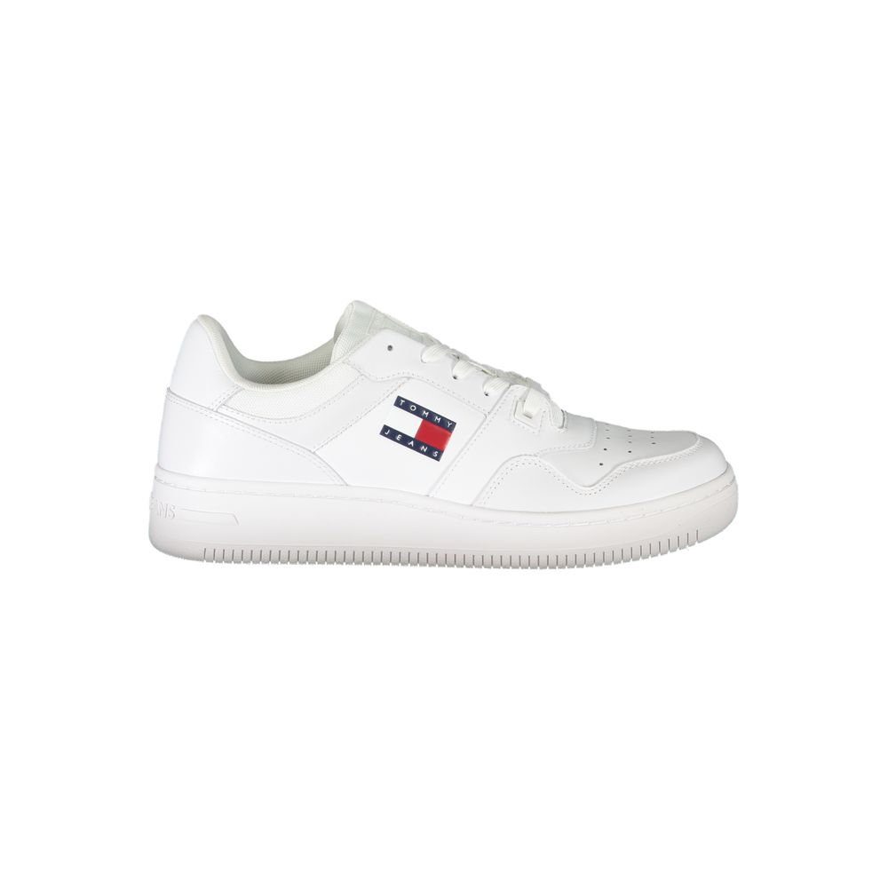

Белые кожаные мужские кроссовки Tommy Hilfiger