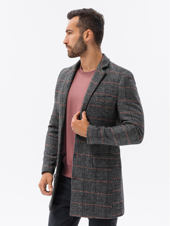

Переходное пальто regular fit Ombre, серый