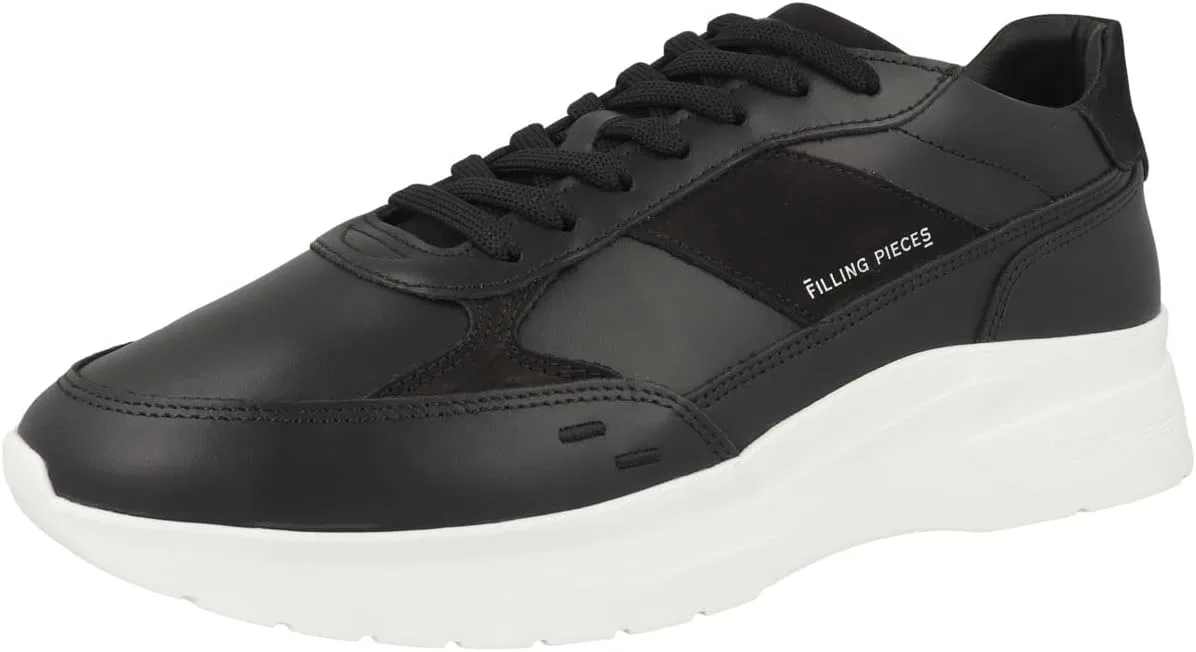 Мужские низкие кроссовки Filling Pieces Jet Runner Mix, Black — фото 4
