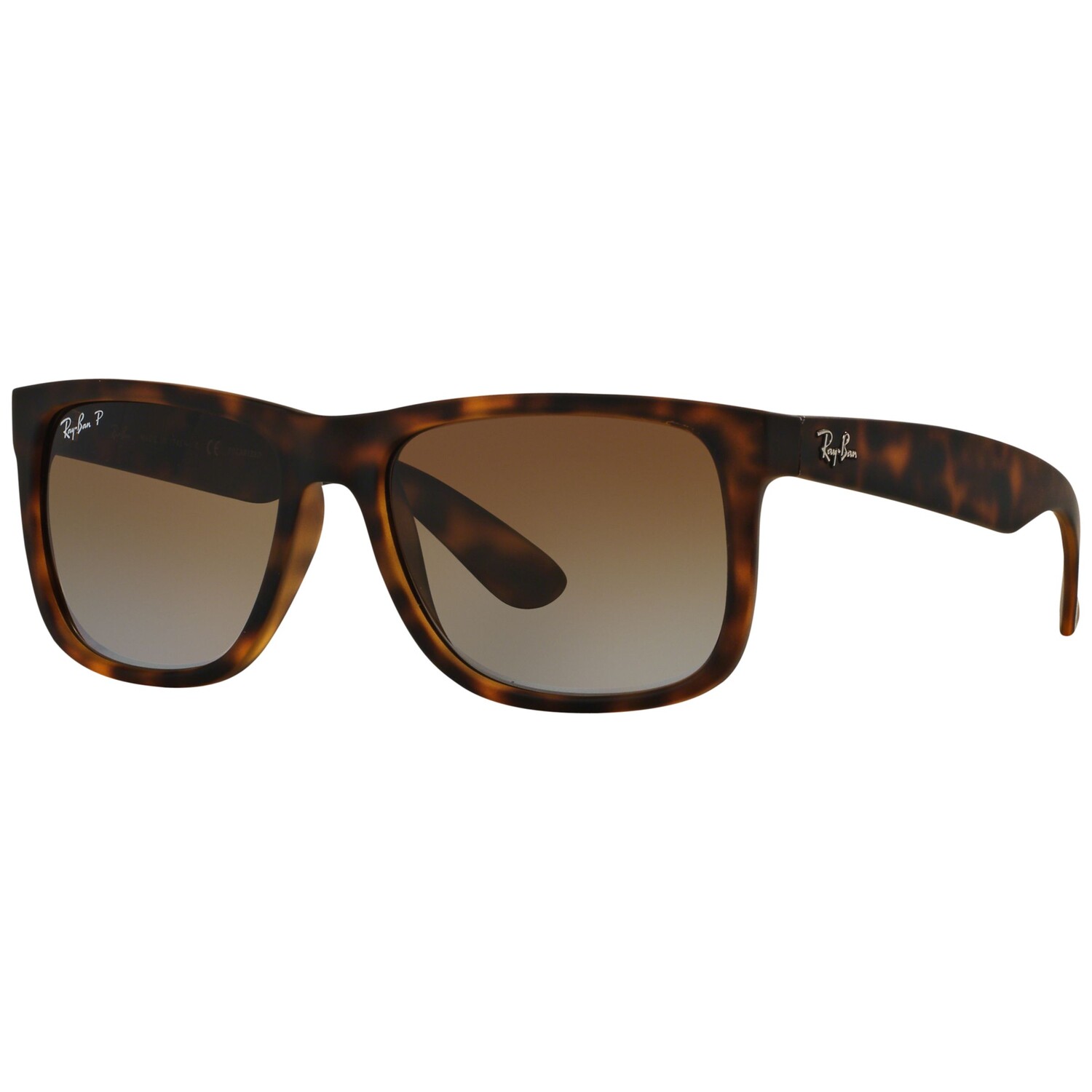 

Ray-Ban RB4165 Justin Поляризованные солнцезащитные очки Wayfarer, коричневые