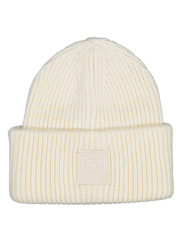 

Кепка super.natural Beanie Krissini, кремовый