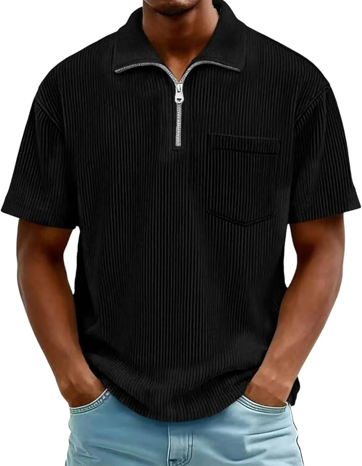 

Hvyesh мужская футболка с карманом, короткий рукав, хлопок