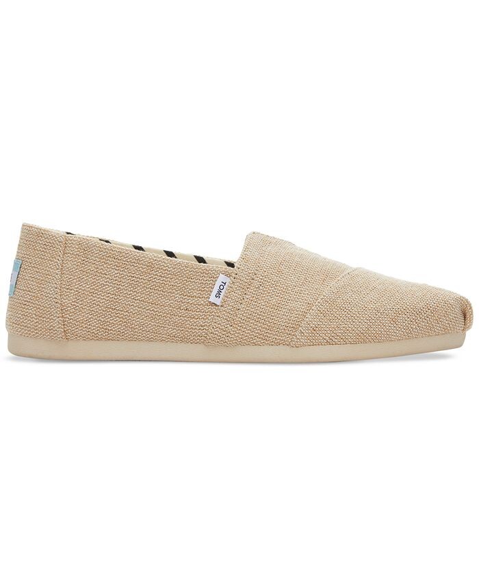 Женские туфли без шнуровки Alpargata на плоской подошве TOMS, белый — фото 2