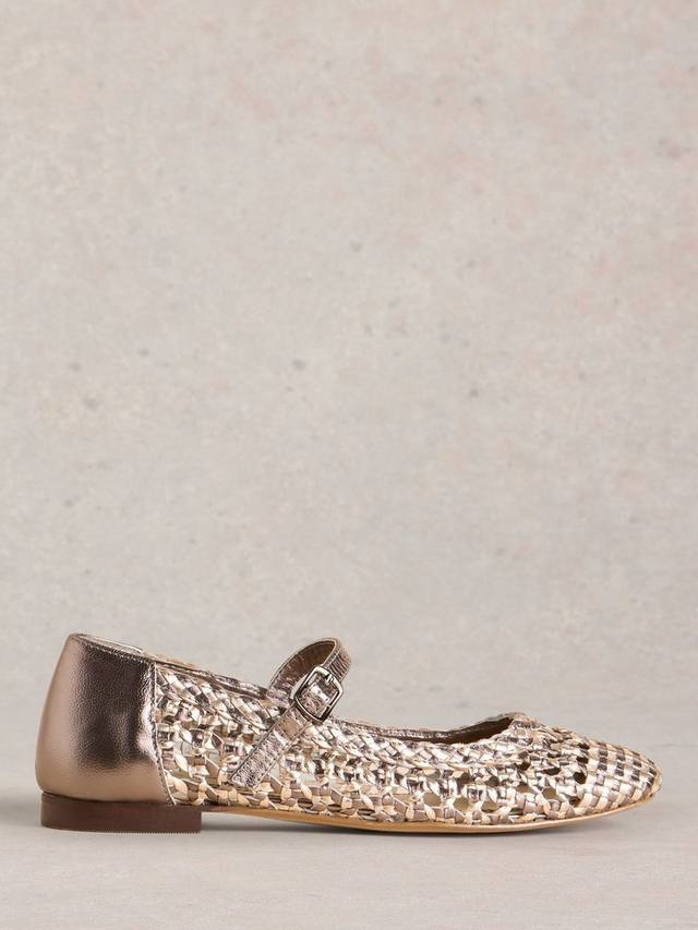 Туфли-балетки Winnie Woven White Stuff, Multi