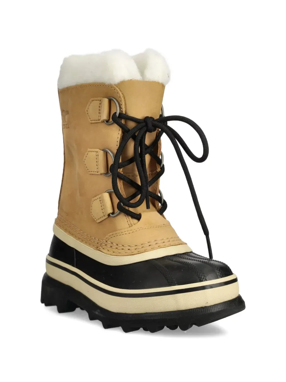 Ботинки Caribou на шнуровке SOREL KIDS, бежевый
