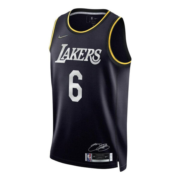 

Майка Nike x NBA LA Lakers Icon Edition Jerseys 'LeBron James 6', черный