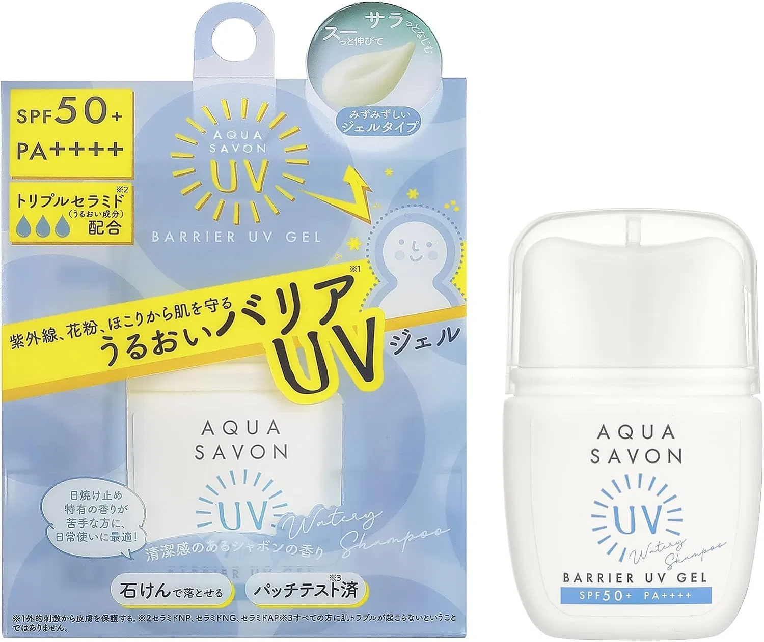 Солнцезащитный гель AQUA SAVON Aqua Bubble Barrier UV Gel, 30 г