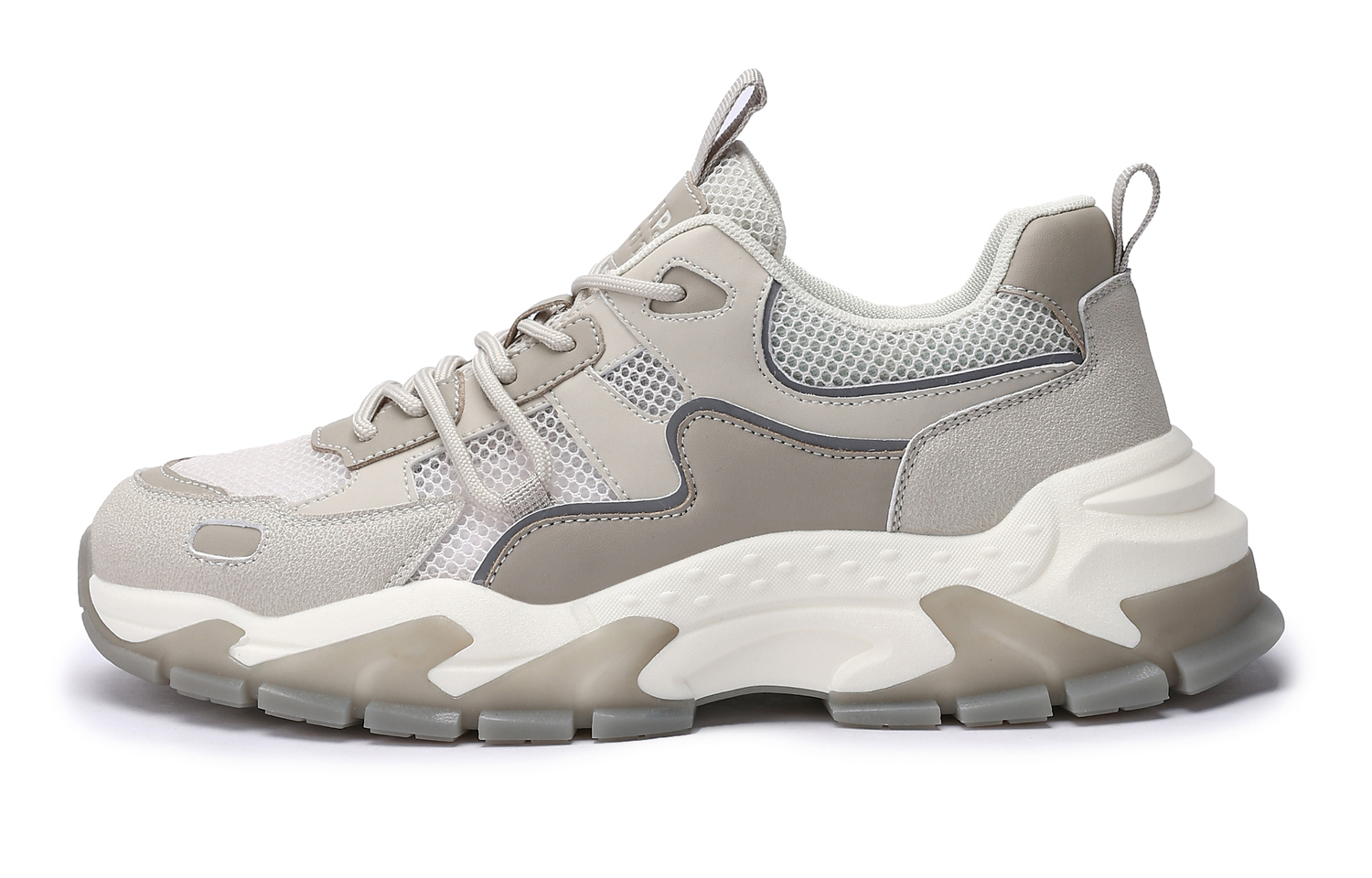 

Низкие повседневные кроссовки мужские JEEP SPIRIT цвета тибетской антилопы-4