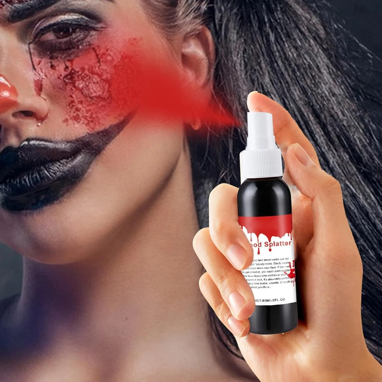 Спрей для создания эффекта крови Washable Fake Blood 60 мл — фото 3