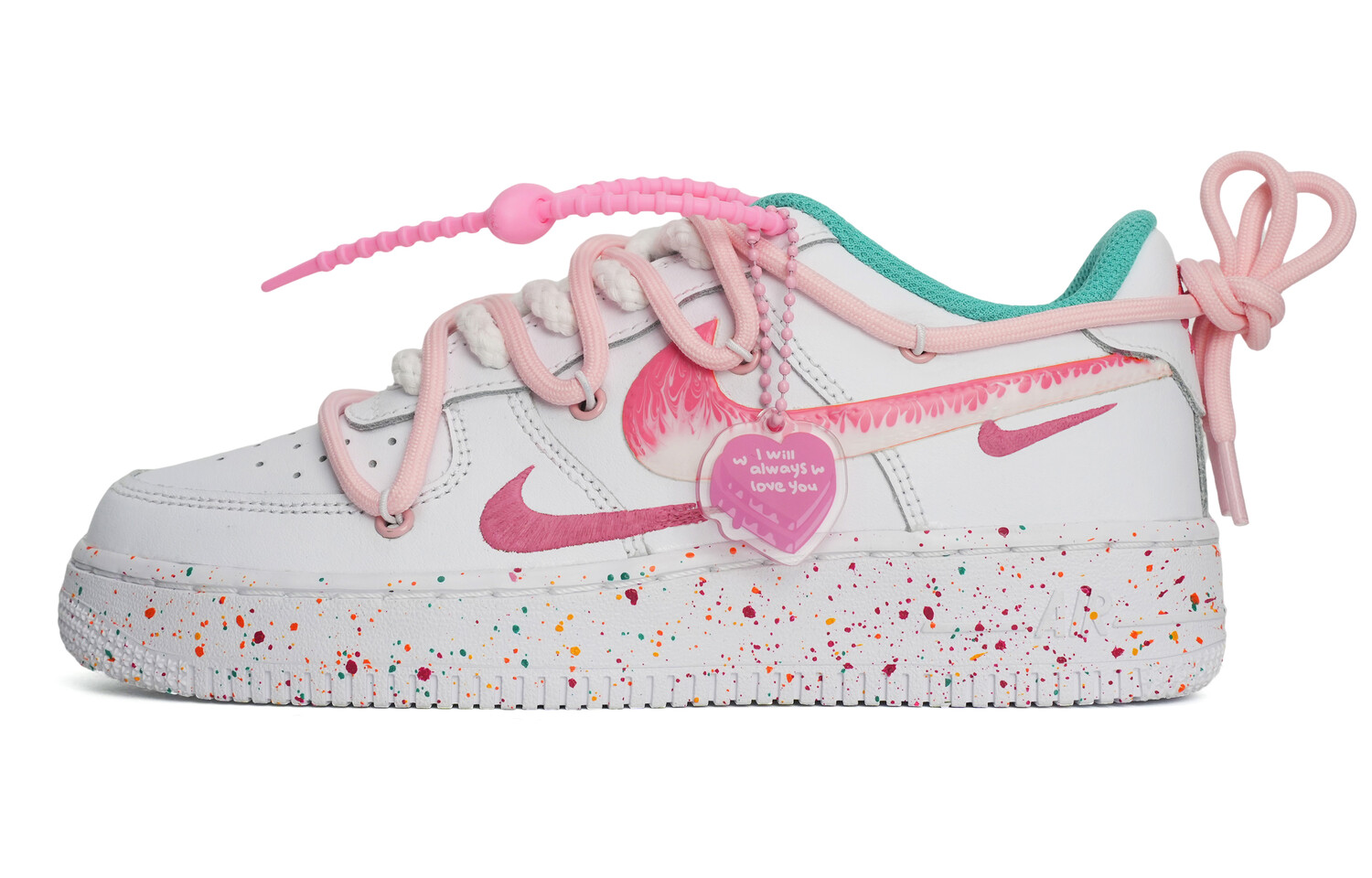 

Женские кроссовки для скейтбординга Nike Air Force 1 Low, белый