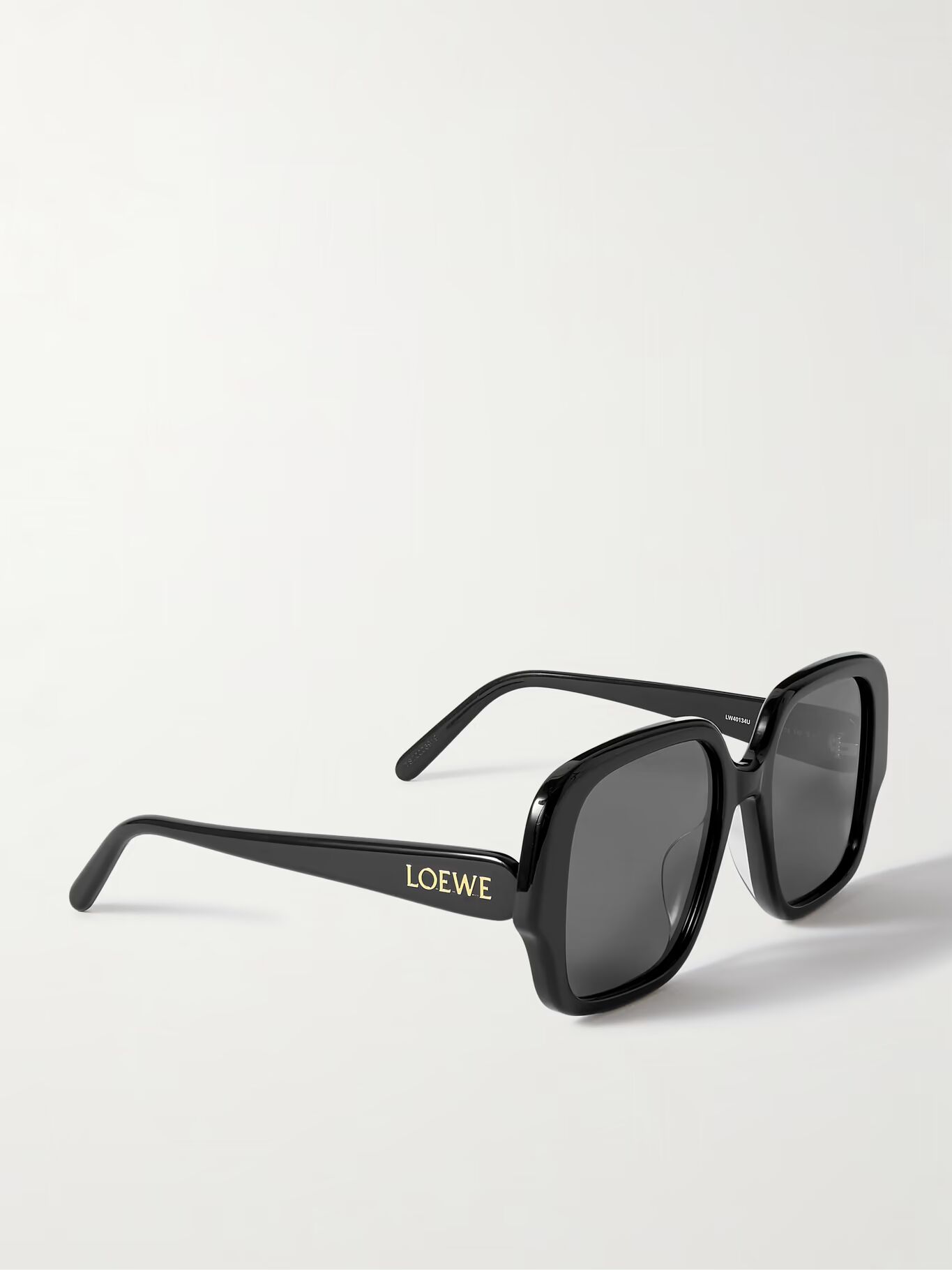 

Солнцезащитные очки в квадратной оправе из ацетата LOEWE EYEWEAR, черный