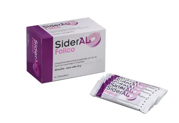 

Sideral Folic 20 пероральных пакетиков, добавка железа и фолиевой кислоты