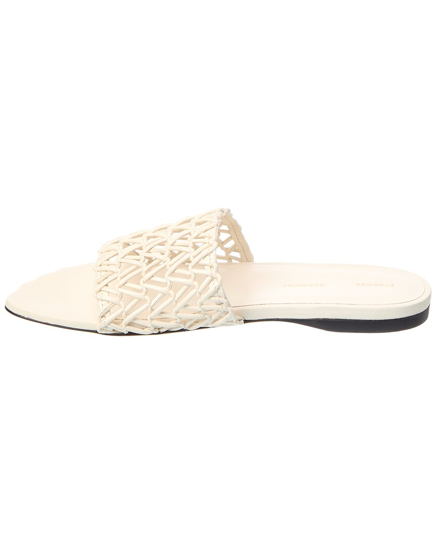 Proenza Schouler Leather Sandal, белый — фото 2