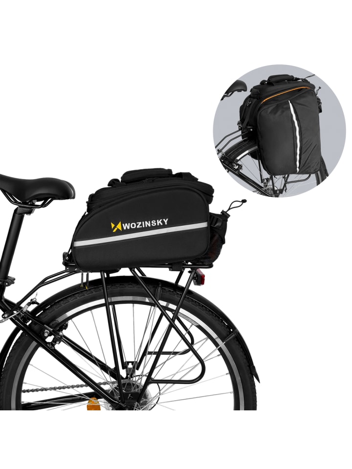 

Велосипедная сумка-багажник объемом 35 л с дождевым чехлом Wozinsky