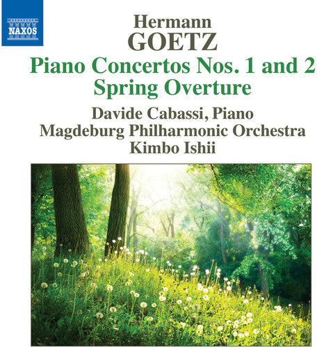 

CD диск Goetz / Cabassi / Magdeburg Philharmonic: Goetz: Piano Concertos 1 & 2 / Spring Overture