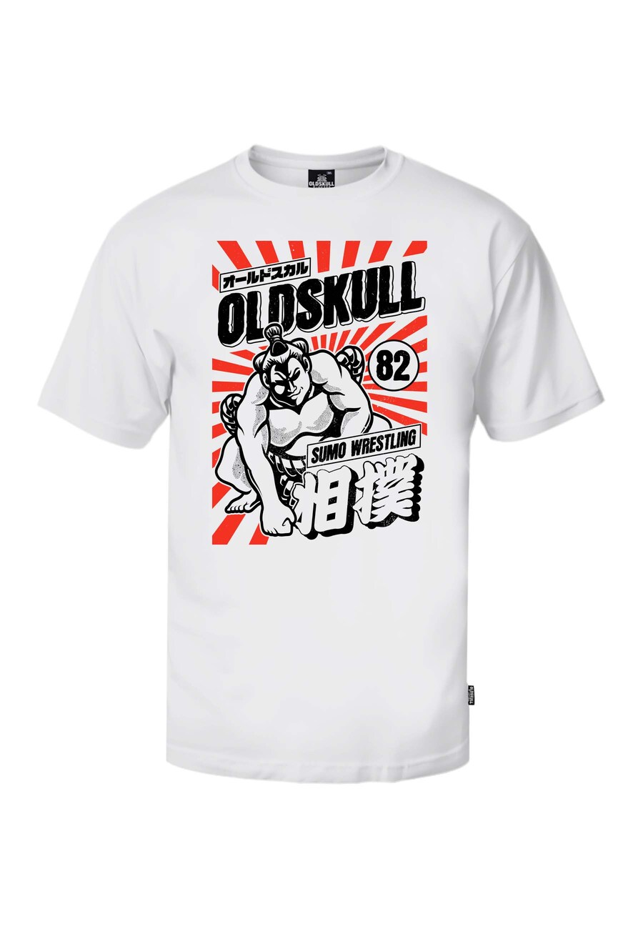 

Рубашка Oldskull ASIAN SUMO SENSATION, белый