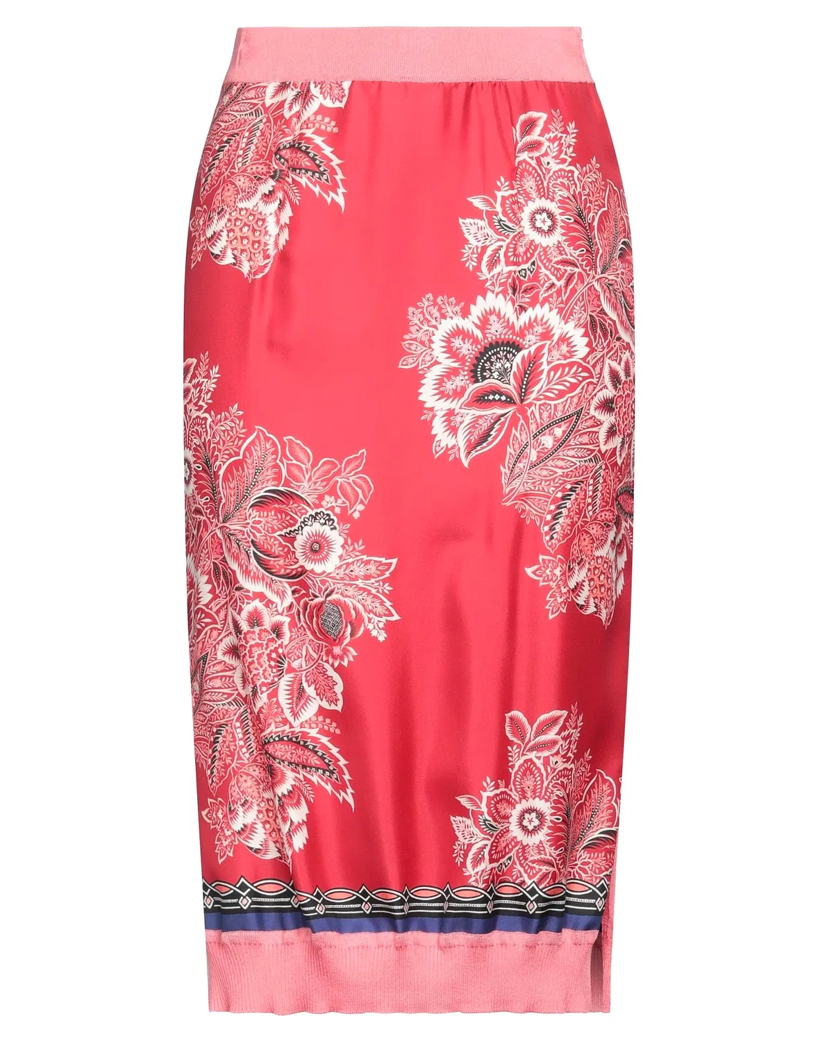 Юбка миди с цветочным принтом ETRO Coral