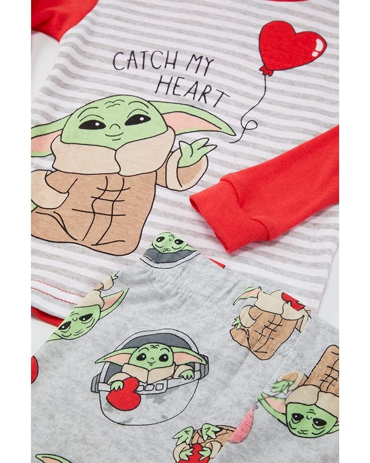 

Пижамный комплект Favorite Characters Baby Yoda Cotton One-Piece Set, цвет Assorted