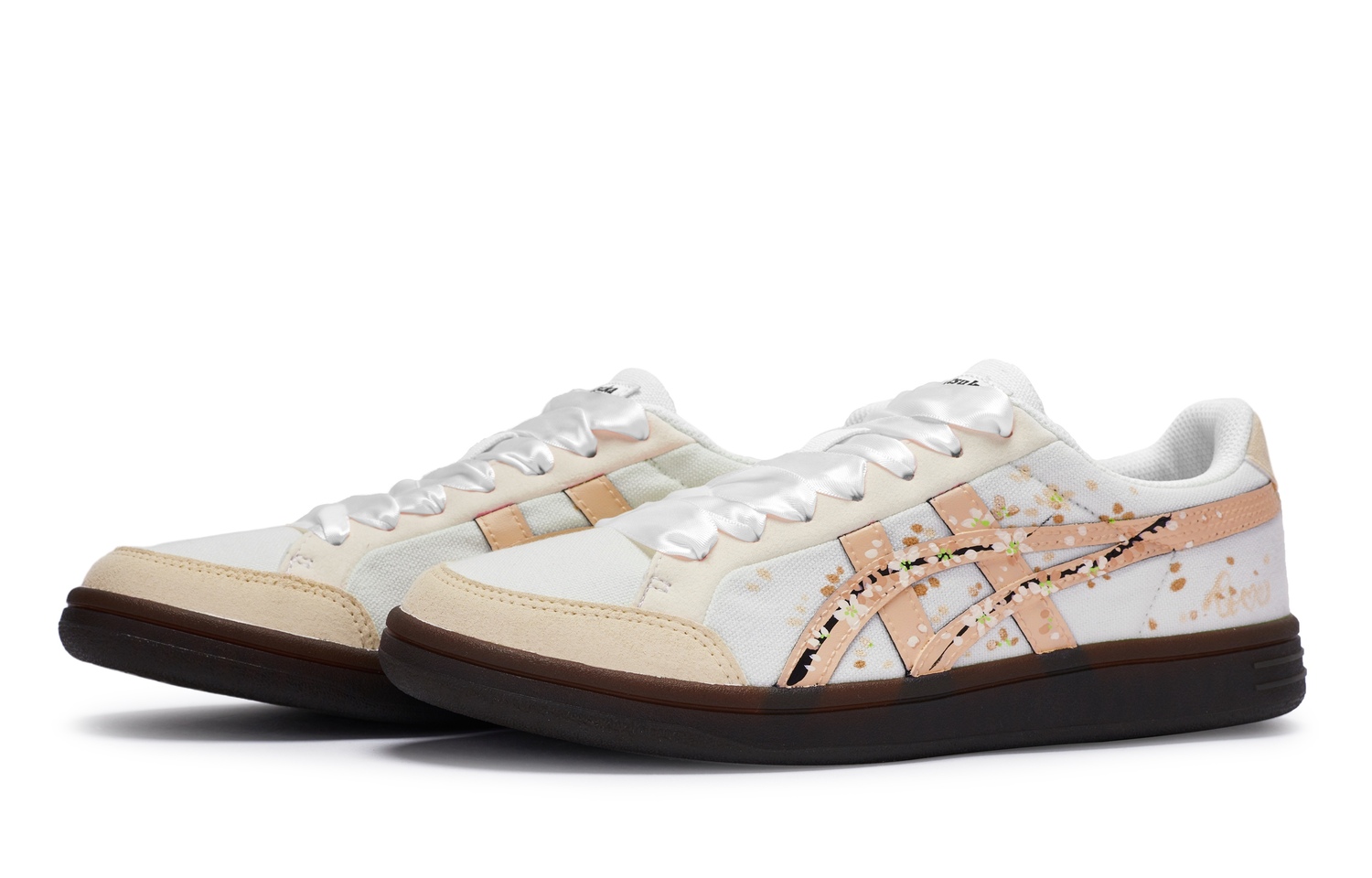 Onitsuka Tiger Эдванти скейтборд обувь унисекс низкие верх оранжевый белый оранжевый, цвет White Orange — фото 4
