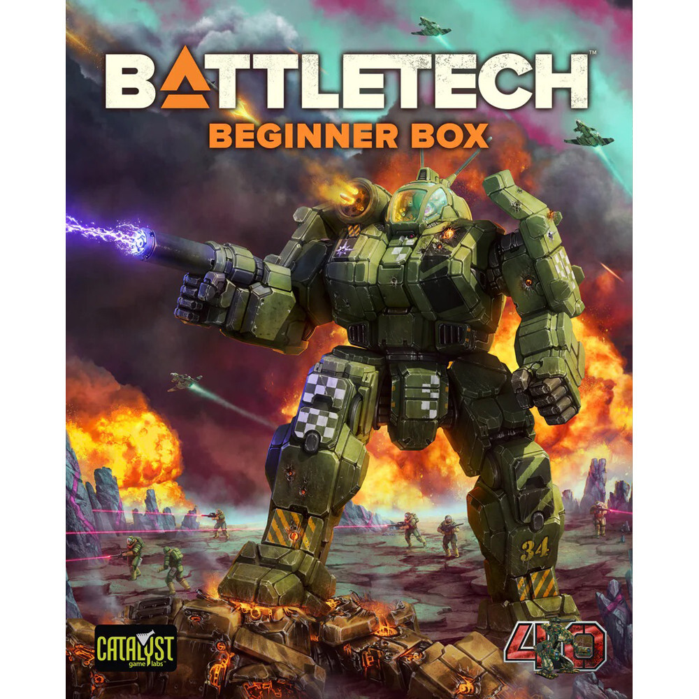 

Миниатюра Catalyst Game Labs Battletech: Beginner Box (40th Anniversary)