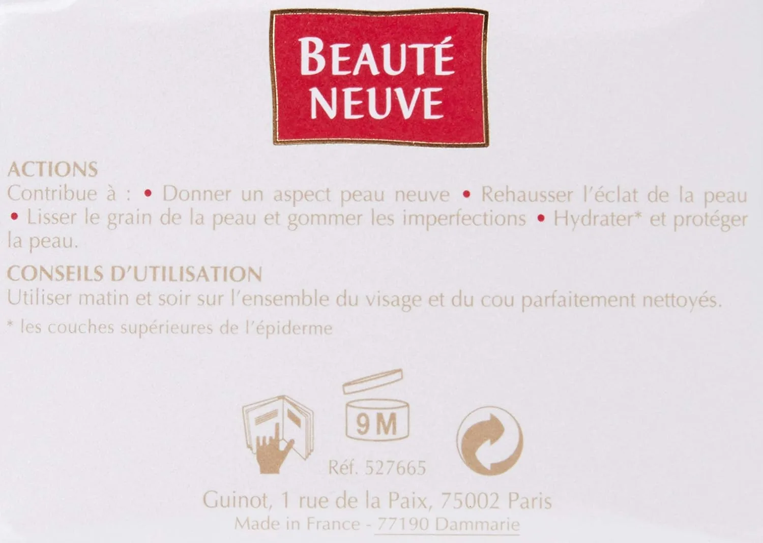 Крем для лица Guinot — Для обновления сияния кожи Beaute Neuve Radiance Renewal Cream — фото 3