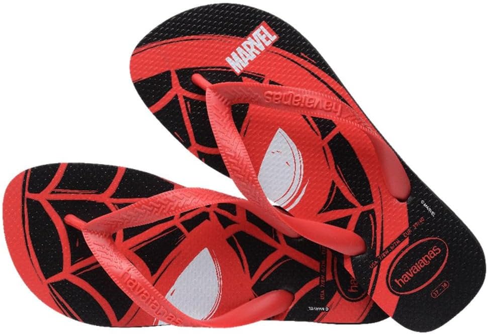 Мужские шлепанцы Havaianas, 8/9, черный/красный — фото 4