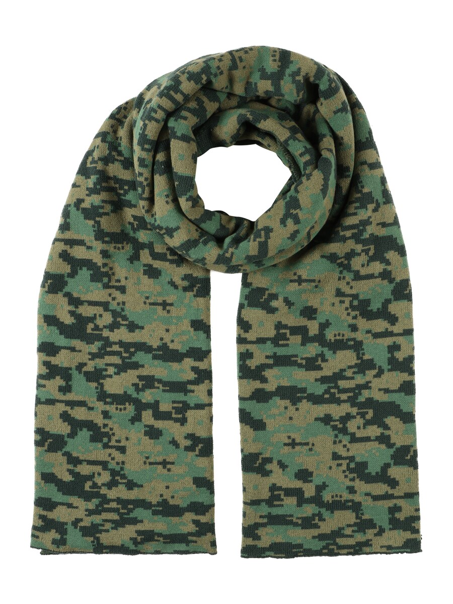

Шарф ABOUT YOU x Benny Cristo Tim, цвет Green/Khaki