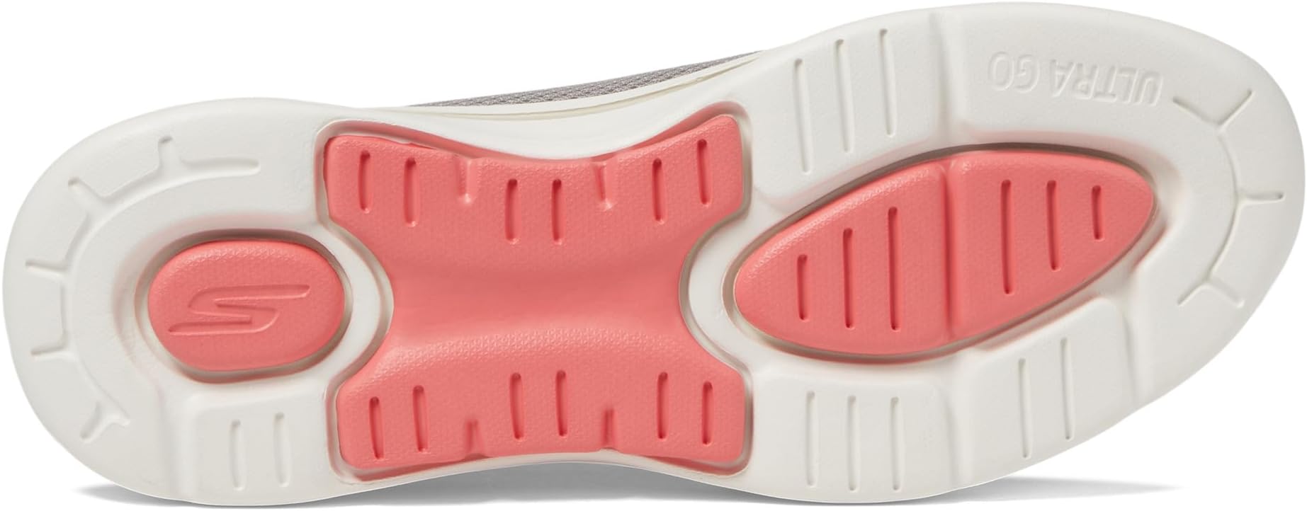 Кроссовки SKECHERS Performance Go Walk Arch Fit, цвет Taupe/Coral — фото 3