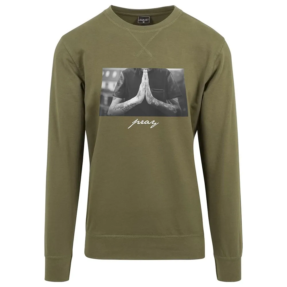 

Толстовка Mister Tee Pray, зеленый