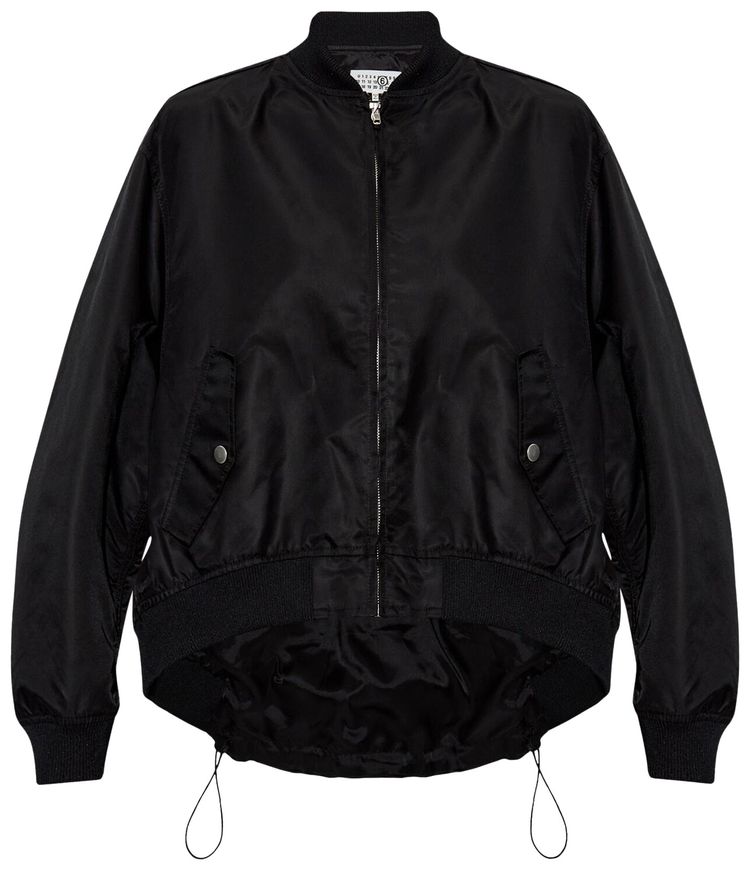 

Куртка MM6 Maison Margiela Sports Jacket 'Black/Black', черный