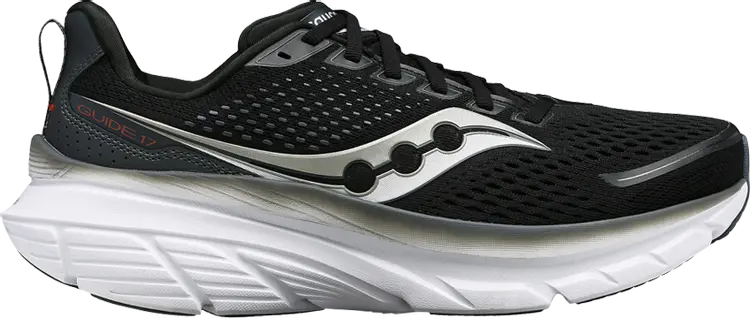 

Кроссовки Guide 17 Wide 'Black White', черный
