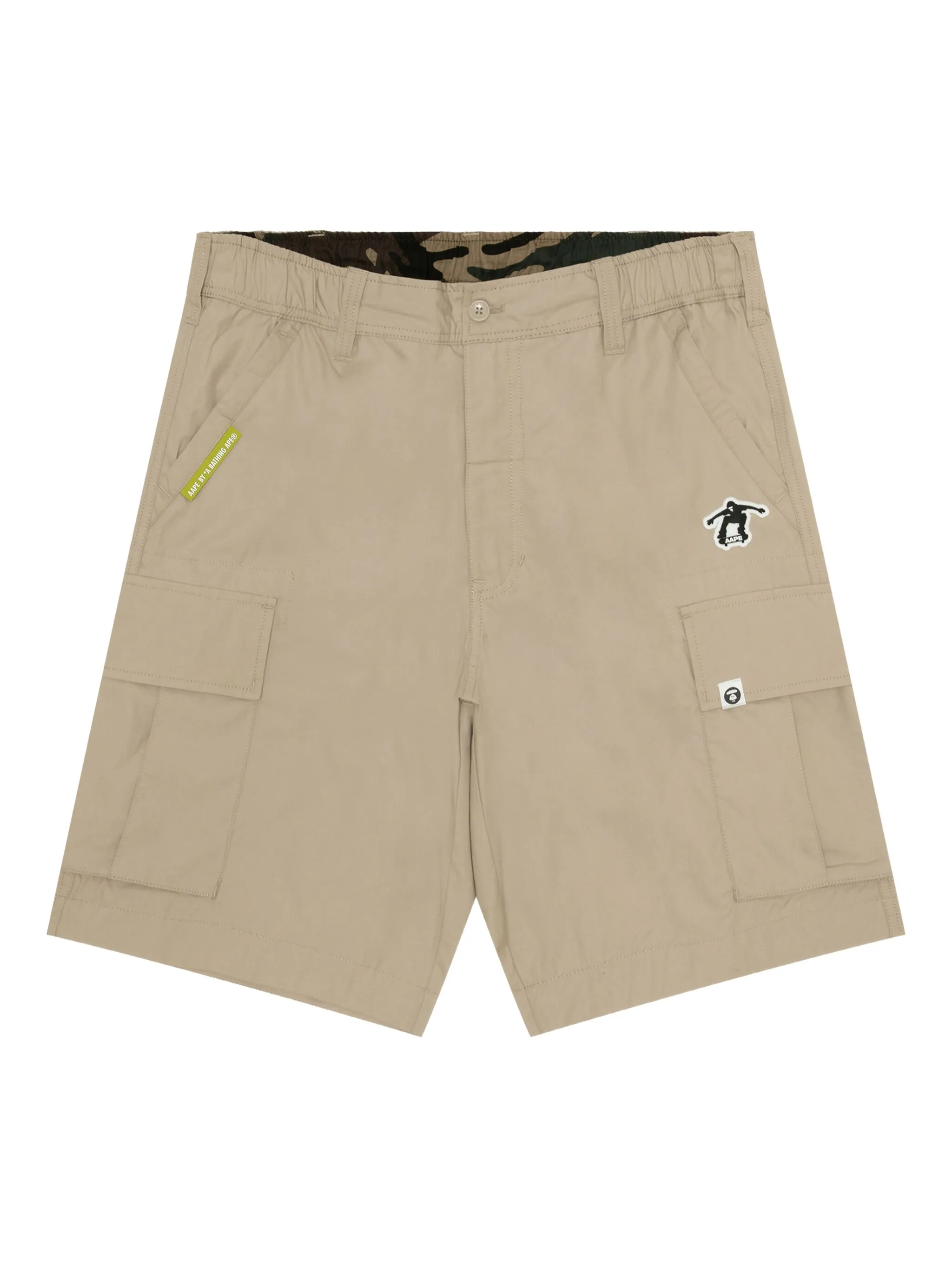 

Шорты карго с нашивкой-логотипом Aape By A Bathing Ape, бежевый