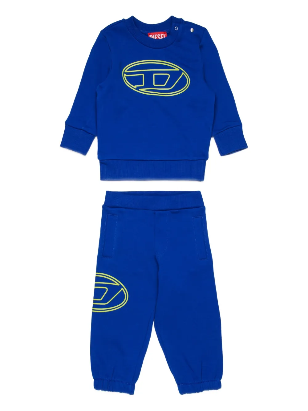 

Спортивный костюм с логотипом Diesel Kids, синий