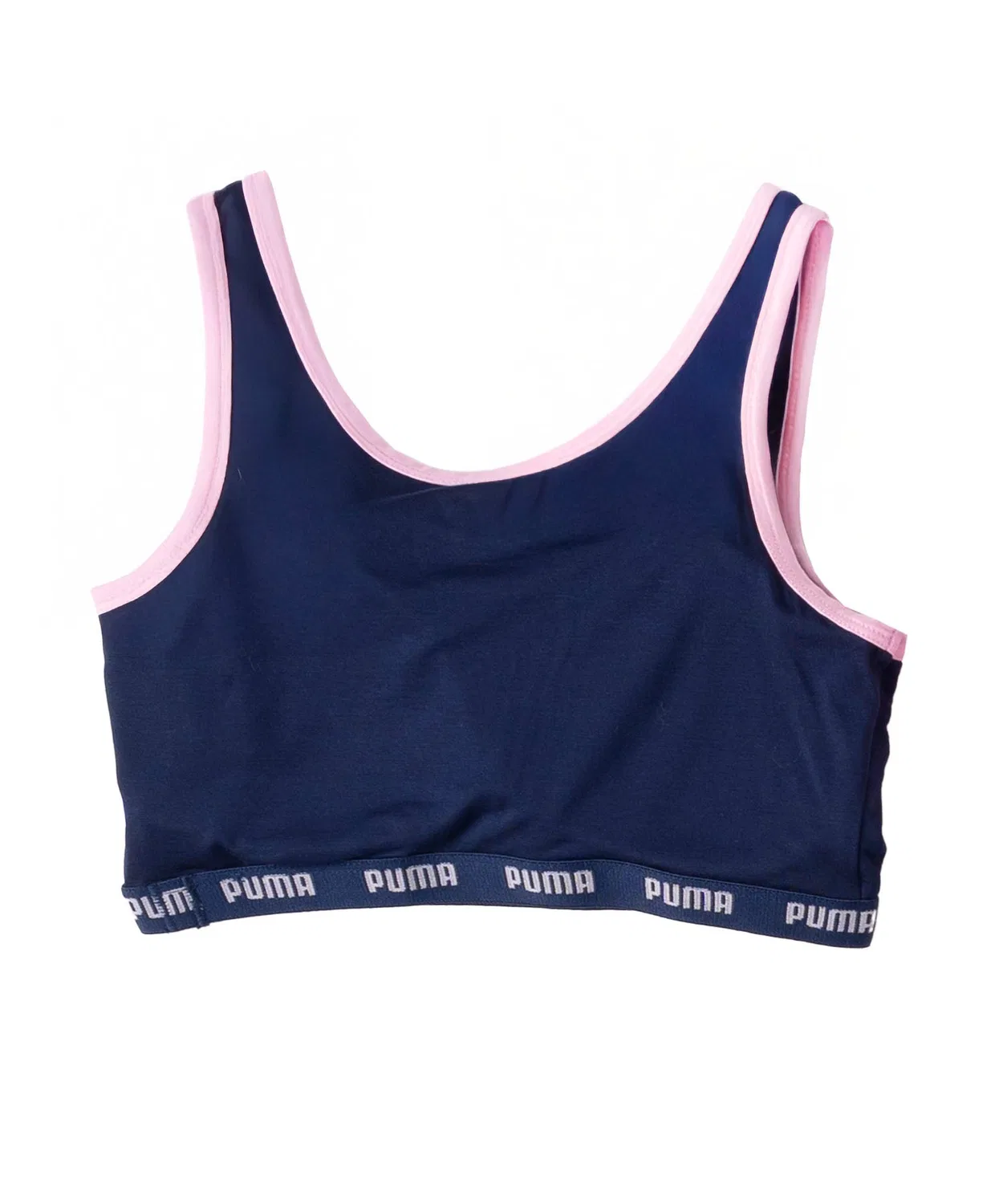 Спортбра PUMA с чашками, розовый — фото 3
