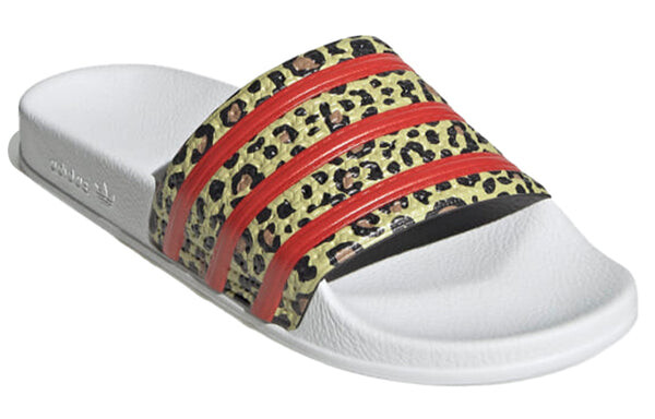 Тапочки originals adilette slides slippers white Adidas, белый — фото 4