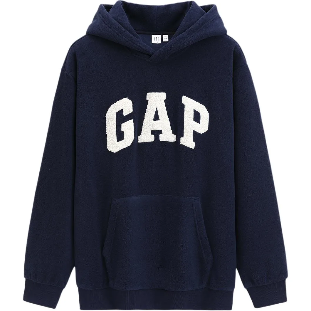 Толстовка с капюшоном унисекс GAP, серый — фото 2