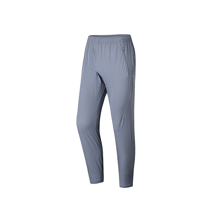 

Трикотажные спортивные брюки Anta Variety Training Collection для мужчин, цвет "яркая луна" серый