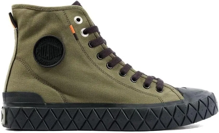 Кроссовки Palladium Unisex Palla Ace CVS Mid Trainers, Olive Night Black