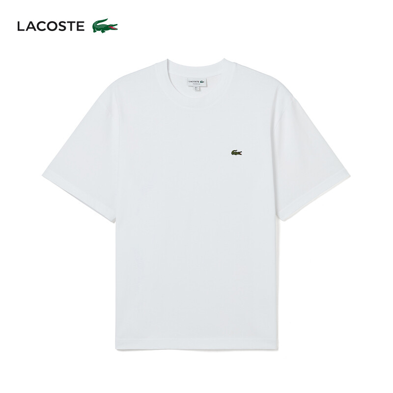 

Футболка мужская хлопковая Lacoste с короткими рукавами, черный