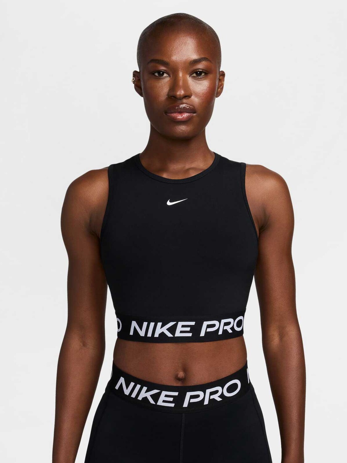 

Майка Nike PRO DF 365 CROP TANK, черный
