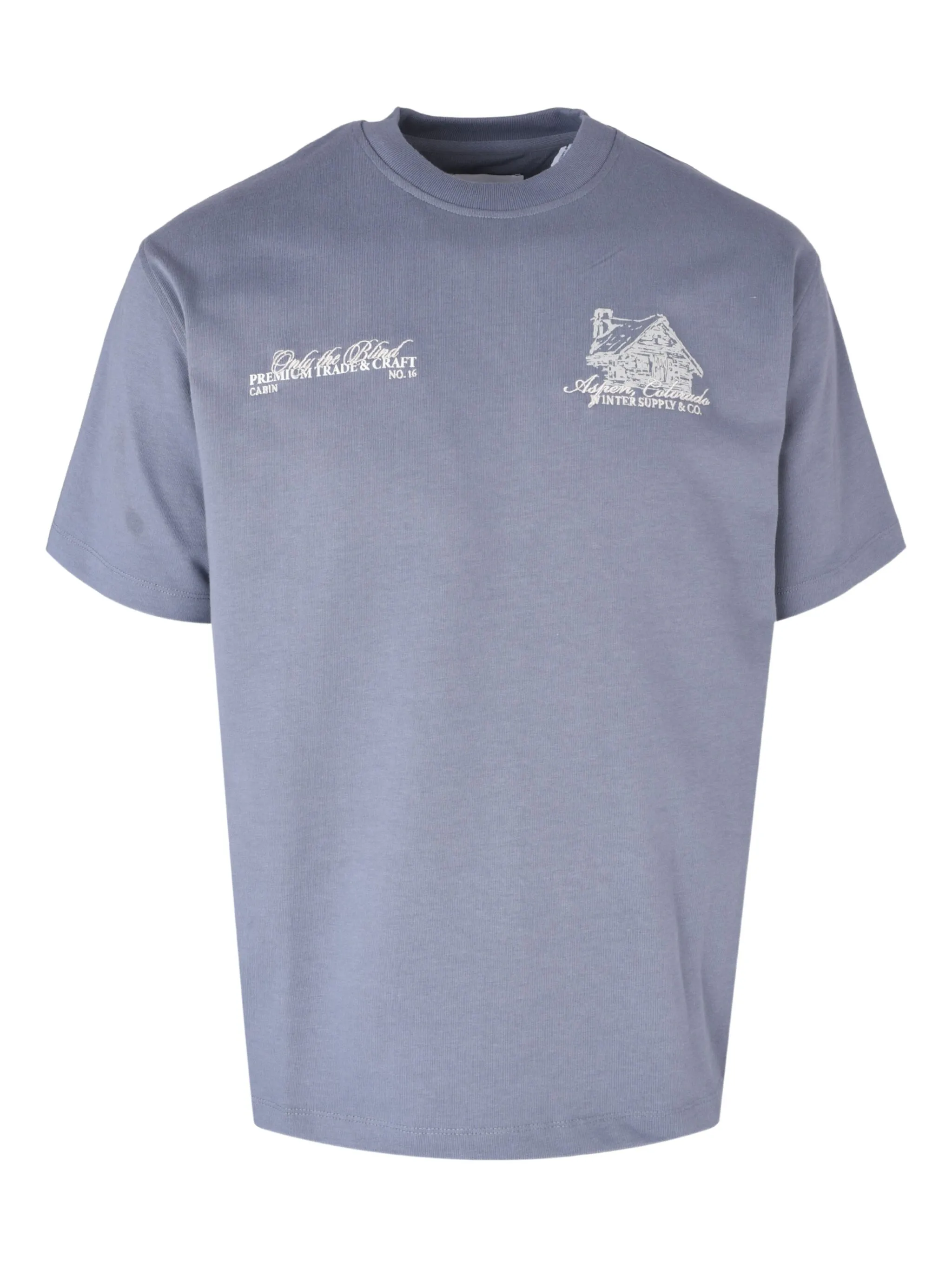 

Футболка с круглым вырезом Only The Blind, серый