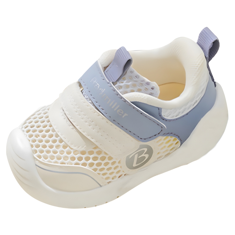 

Нескользящие и дышащие низкие туфли для малышей Bradmiller, экрю