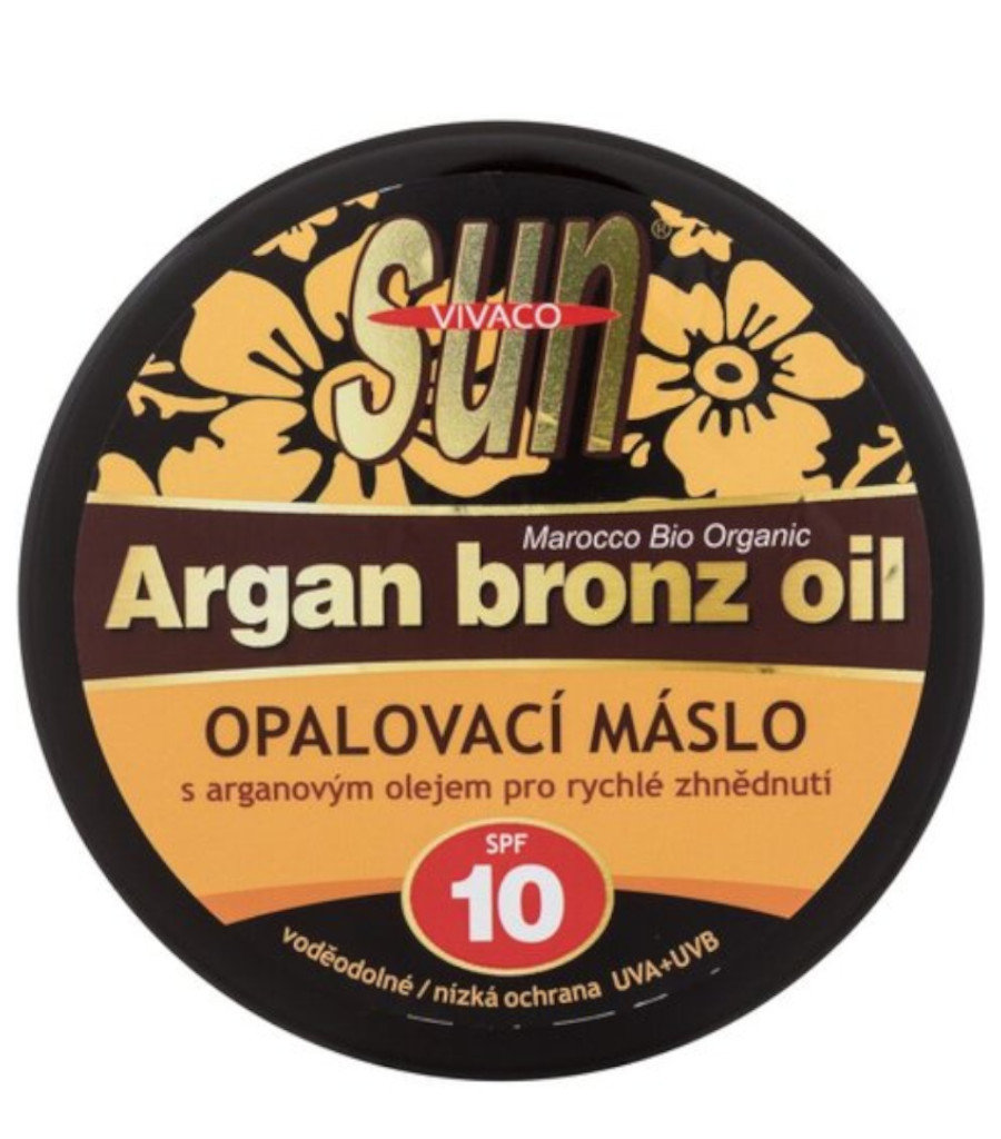 

Vivaco, Аргановое бронзирующее масло, солнцезащитный крем SPF 10, 200 мл