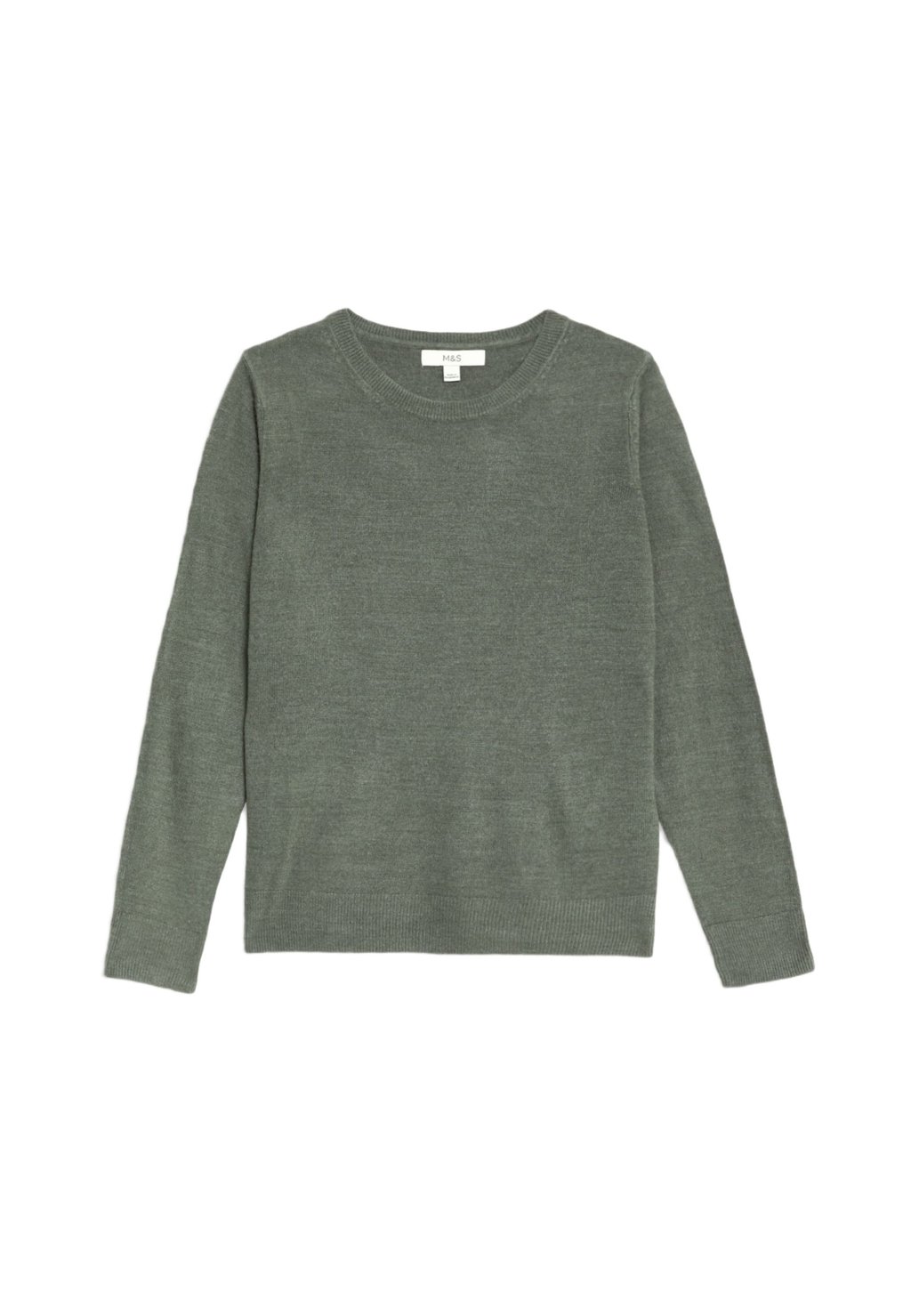 

Свитер CREW NECK Marks & Spencer, темно-зеленый