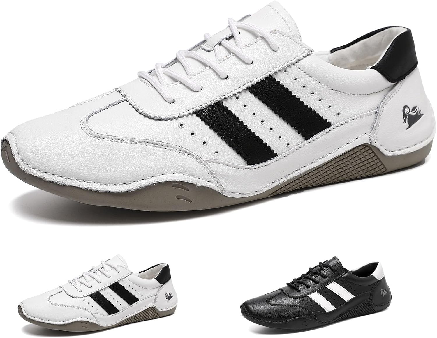 

Мужские кроссовки Cubicbee с шнуровкой из ПУ-кожи, комфортные низкие кеды, повседневные дышащие модные кроссовки с плоской подошвой, противоскользящие, для пары, белый