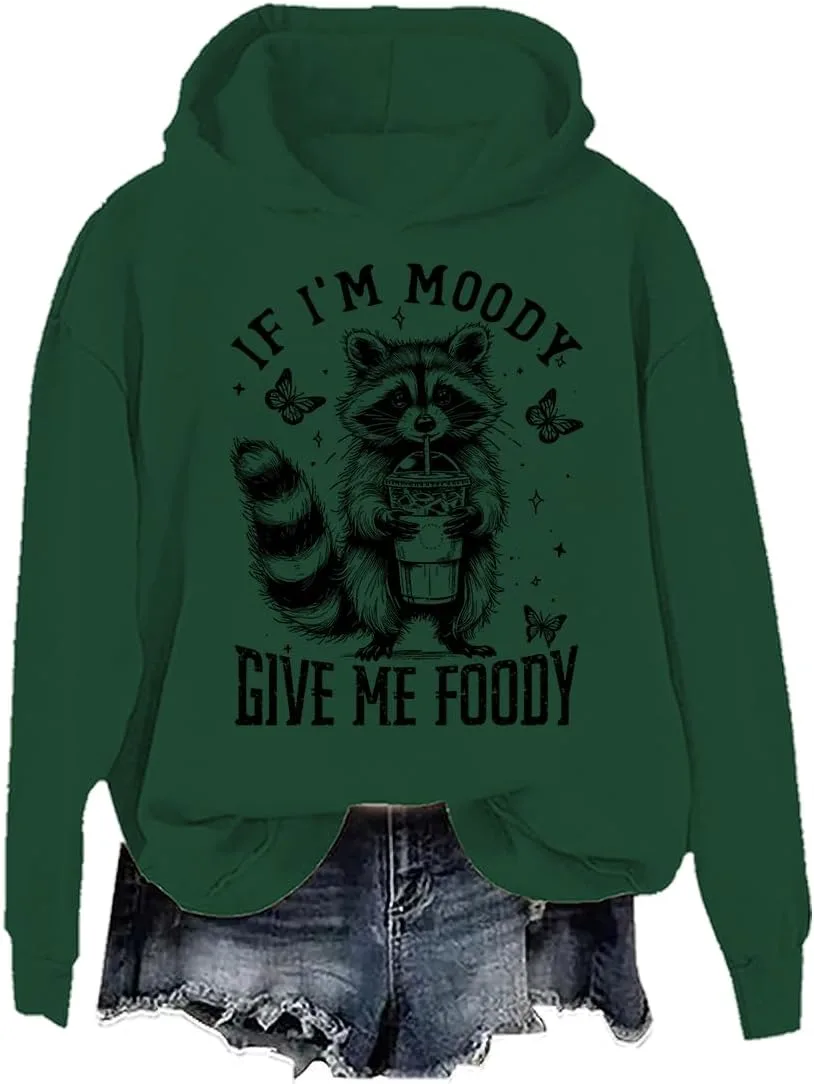 Худи If I'm Moody Give Me Foody — фото 2