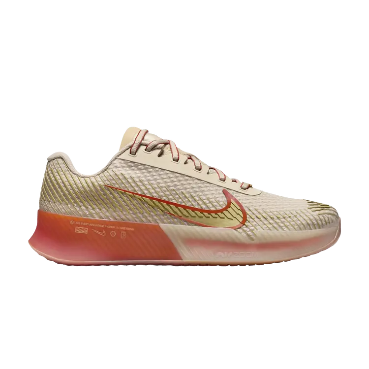 Кроссовки Nike Wmns NikeCourt Air Zoom Vapor 11 Premium, коричневый